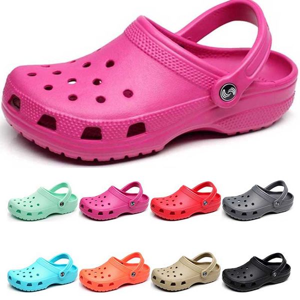 

316 hotsale fashion Sandals Slip On Casual Beach Waterproof Shoes men Classic Nursing Clogs Hospital Women Slippers Work Medical, 8 36-41