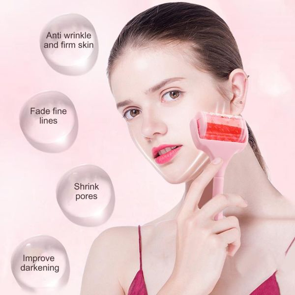 

massage stones & rocks face roller cold for skin lifting tighten care