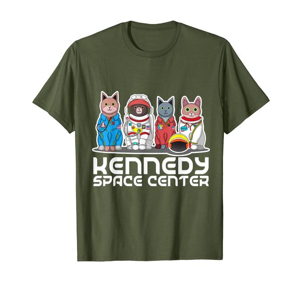 

cat kennedy space center shirt, White;black