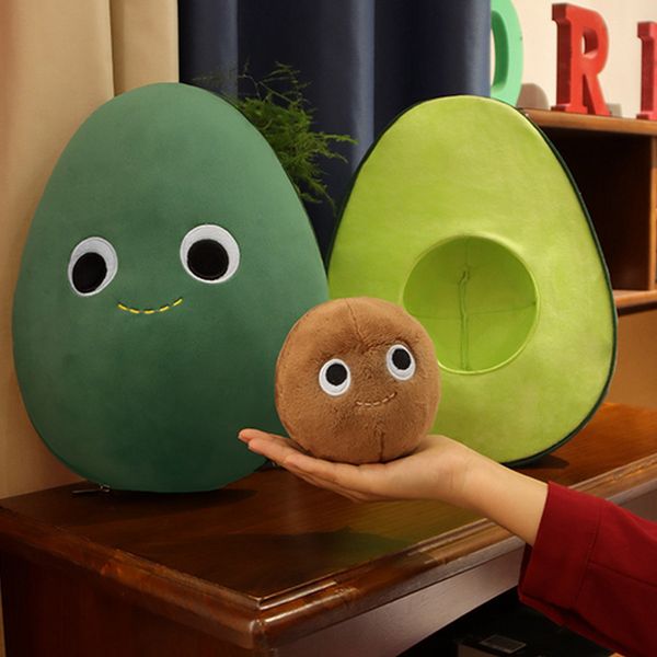 

avocado plush doll cuttable soft comfortable stuffed toy gift