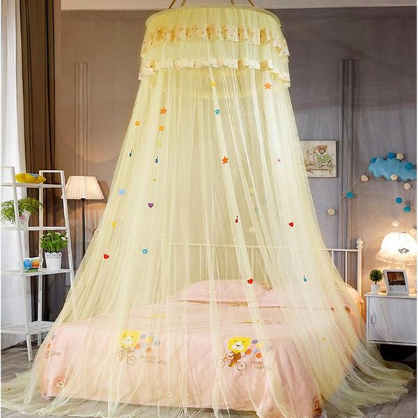 

mosquito net 4 colors dome bed netting canopy lace hanging kids baby bedding girls room decor
