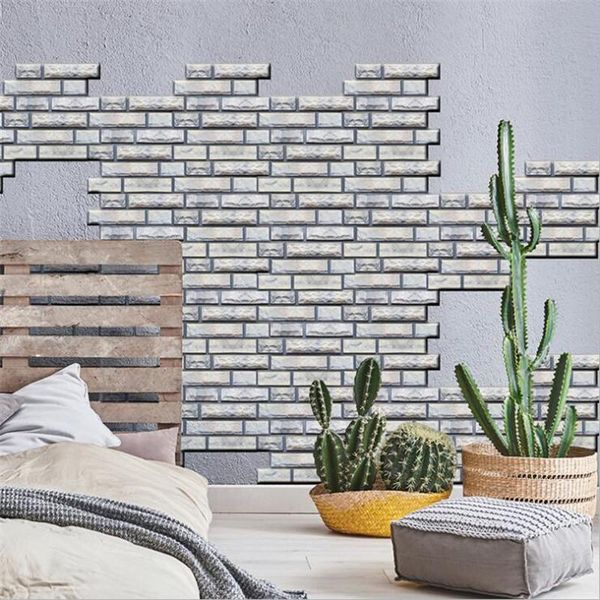 

dormitory plain floor thick self adhesive wallpaper living room background waterproof contact paper charm wall tiles stickers gift wrap