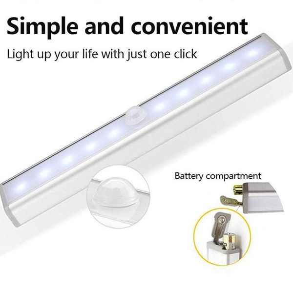 

cabinet light intelligent human body induction night usb charging type/battery type energy-saving wall lamp for indo