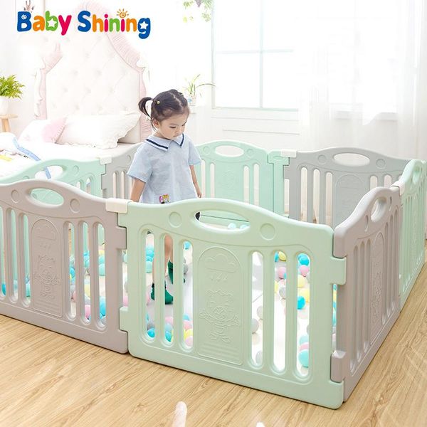 

safety gates baby shining children's playpens game fence infant exercise indoor walking crawl pad household