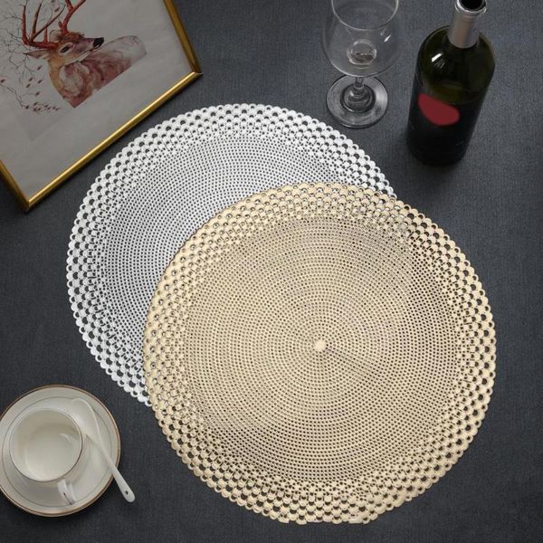 

mats & pads portable durable hollow non-slip anti-scald dining bowl mat for home