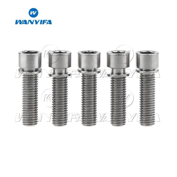 

bike brakes 5pcs titanium bolts m7x25mm with washers for accessory