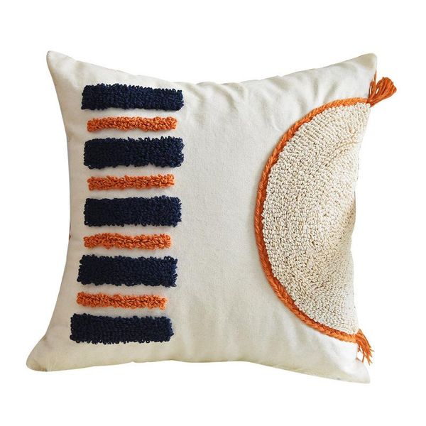 

cushion/decorative pillow dunxdeco cushion cover decorative tufting case modern simple abstract geometric sofa bedding chair coussin