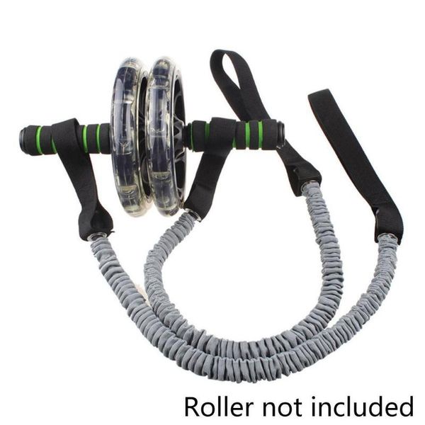 

resistance bands ab roller wheel pull rope waist abdominal slimming 23.6" exercise sports equipment building body fitness a0i5
