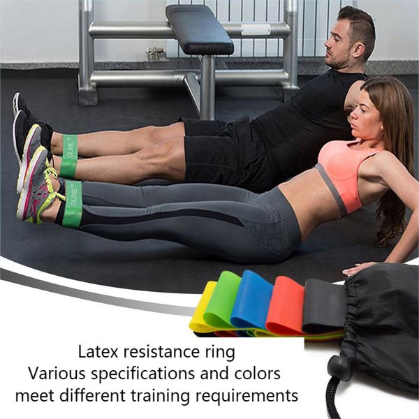 Bant hipyoga direnç bant egzersiz egzersiz bacaklar için glute butt squat bantları kaymaz tasarım wk598