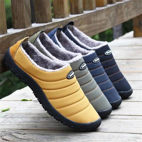 

women boots waterproof snow boots female plush winter boots non-slip women warm ankle botas mujer winter shoe woman plus size 46, Black