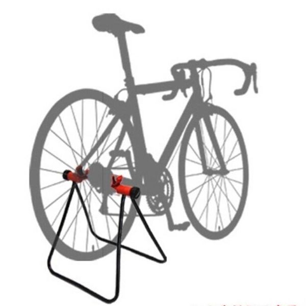 

car & truck racks mountain bike vertical stand road cycling iron wheel hub deformation resistant bicycle repair rack kickstand accessories