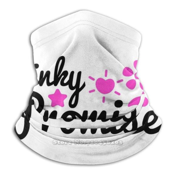 

scarves pinky promise 3d bandana face neck warmer soft fleece mask sport scarf cute 90s and the brain, Blue;gray