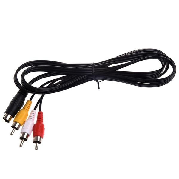

video cables & connectors 7 pin s-video to 3 rca tv cable