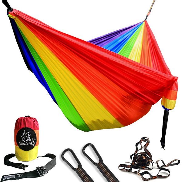 

camp furniture outdoor multicolor hammock