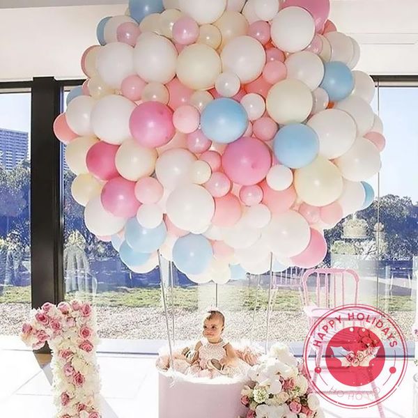 

party decoration 5" 10" 12" macarone small latex balloons 2.8g color balloon birthday baby shower wedding deco supplies