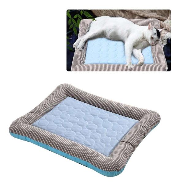 

kennels & pens 875a dog cooling mat light comfortable summer sleeping pad machine washable quick drying pet mattress for dogs cats