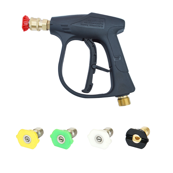 

car washer high pressure water gun cleaner soap foam spray sprayer nozzles quick release auto accessories 14mm m22 socket 1/4