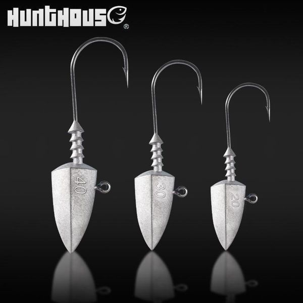 

hunthouse lead jig head fishing hook long cast 20g 30g 40g lure tackle hooks