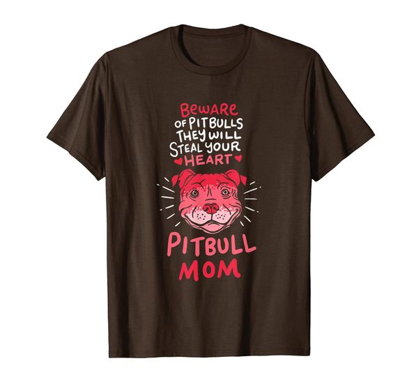 

beware of pitbulls shirt - funny pit bull t-shirt dog lover, White;black