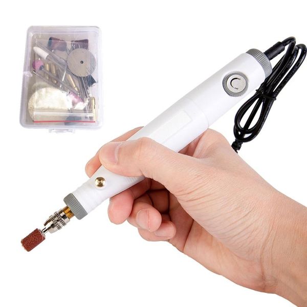 

professiona electric drills mini drill engraver 18v adjustable speed power tool manicure machine motor drilling dremel accessoraies set