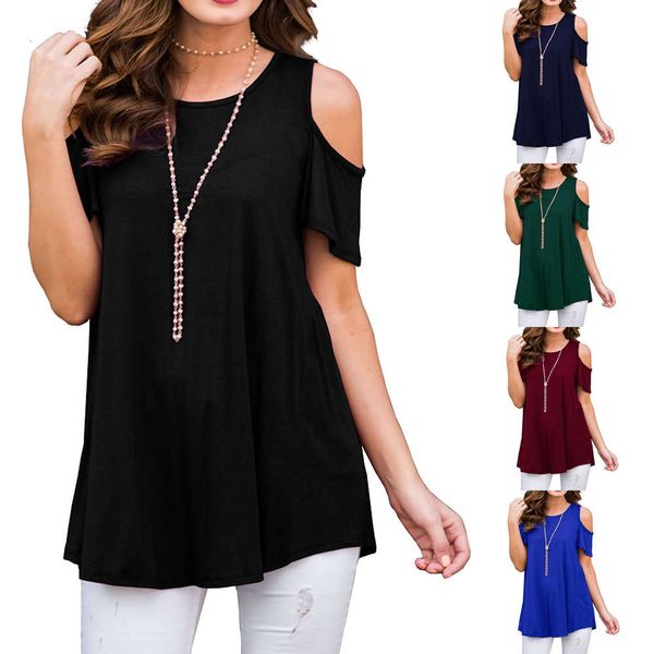 

2021 new fashion new summer t-shirt, Black