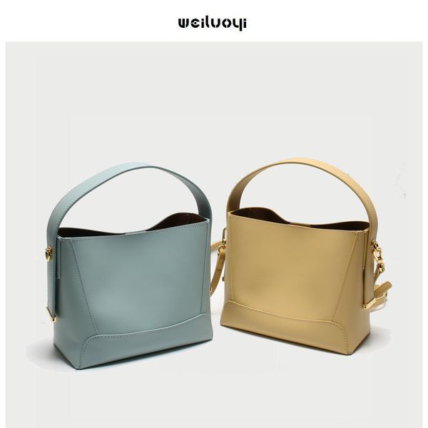 

70% off design popular slung bucket 2021 new fashion shoulder bag broadband handbag women's spring 8009 ohvi, Red;black