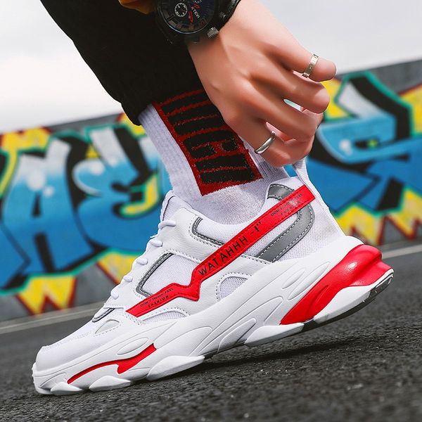 

Classic Sneakers Men High Quality Fashion Style Men Casual Shoes Comfortable Mesh Outdoor Walking Jogging Shoes Tenis Masculino, Beige