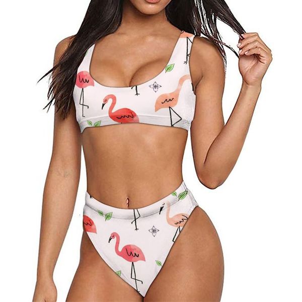 

women's kitten swimsuit goose vest split bikini, Black;white