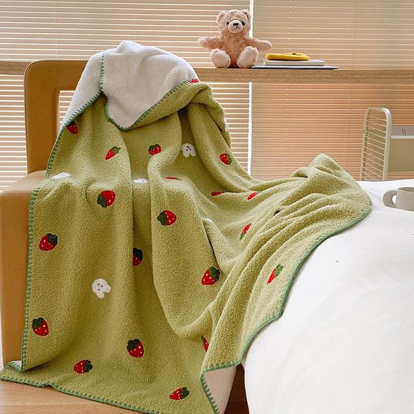 

blankets simple and fresh nordic sofa blanket office small cover leg single for bed