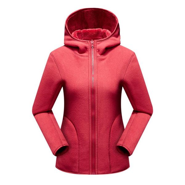 

women's jackets reversible hoodie women pullover sweatshirts winter warm coral fleece hooded jacket ladies flannel coat hoody, Black;brown