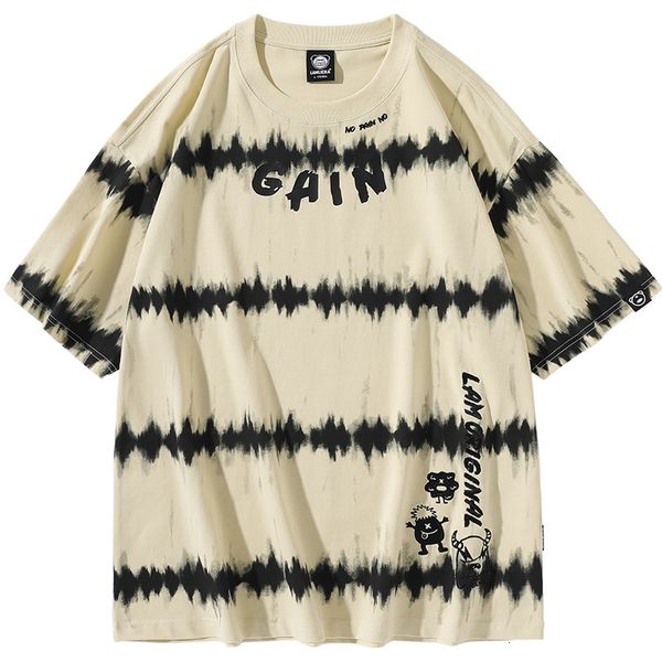 

men's jackets fashion men's t-shirt, brand clothing, casual round neck loose short sleeve wo t-shirt 2021, Black;brown