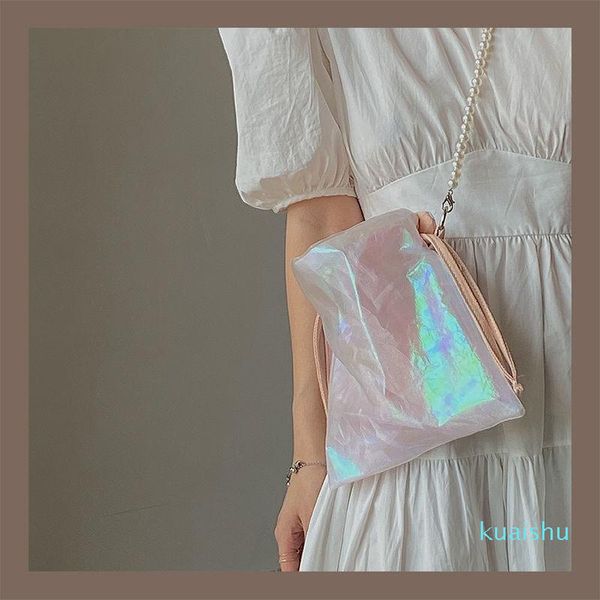 

evening bags 2022 women dream cloud pearl handbag girl chain fairy bag canvas shoulder messenger female