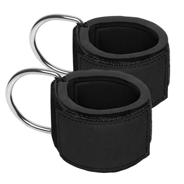 

ankle support 2pcs training portable straps fitness protection body exercises hip abductors glutes neoprene for gym professional sports, Blue;black