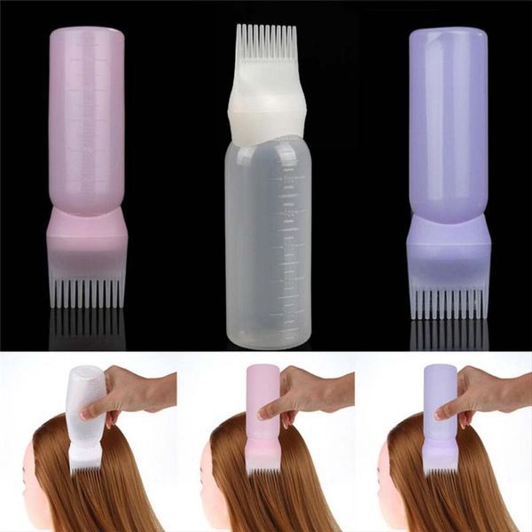 

hair dye applicator brush bottles dyeing shampoo bottle oil comb tools coloring styling tool storage & jars