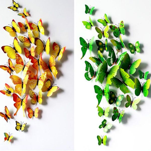 

colorful wall stickers butterfly 3d wallpaper pvc house decoration wallpapers for living room