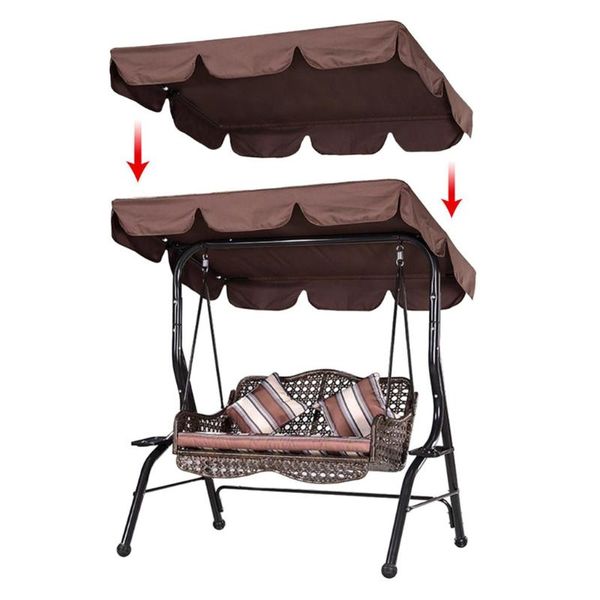 

shade three people outdoor garden swing cover canopy replacement cloth
