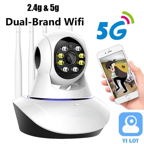

cameras 1080p yi camera app 2.4g 5g dual-band wifi security home cctv surveillance ir night vision baby monitor