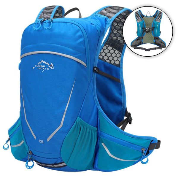 

car & truck racks kokossi 12l bicycle backpack breathable cycling camping hiking hydration bike traveling running riding rucksack bag