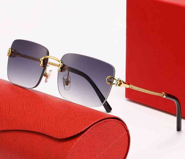 

metal sunglasses rimless square sunglasses classic mens sunglass sun glasses shade for men us up 60% off, White;black