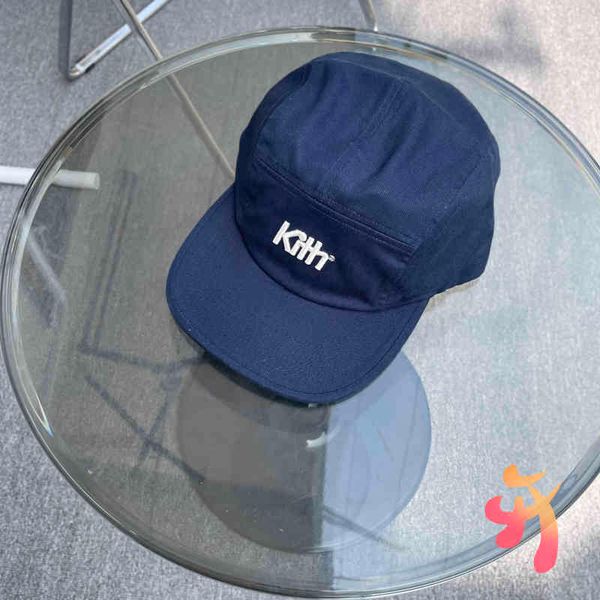 

ball cap street kith caps quality embroidery baseball cap men's women's adjtable hip-hop tide casual wild couple hat, Blue;gray
