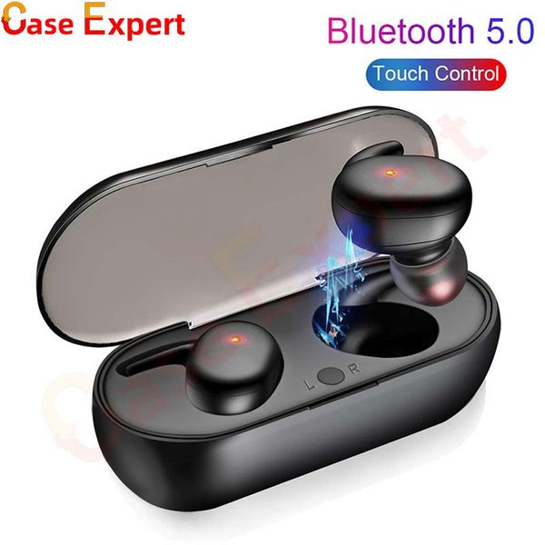 Y30 TWS Kablosuz Bluetooth 5.0 Kulaklık Gürültü Iptal Kulaklık HIFI 3D Stereo Ses Müzik Kulak Kulakiçi Android IOS için Kulakiçi