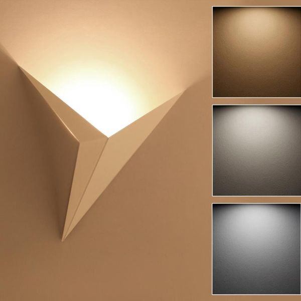 

wall lamp triangle style led light 220v iron modern for bedroom el restaurant lights fixtures indoor lighting