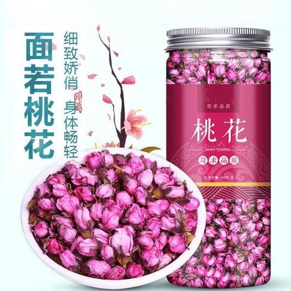 

party decoration peach blossoms dry bud bottle health combination of natural flavor