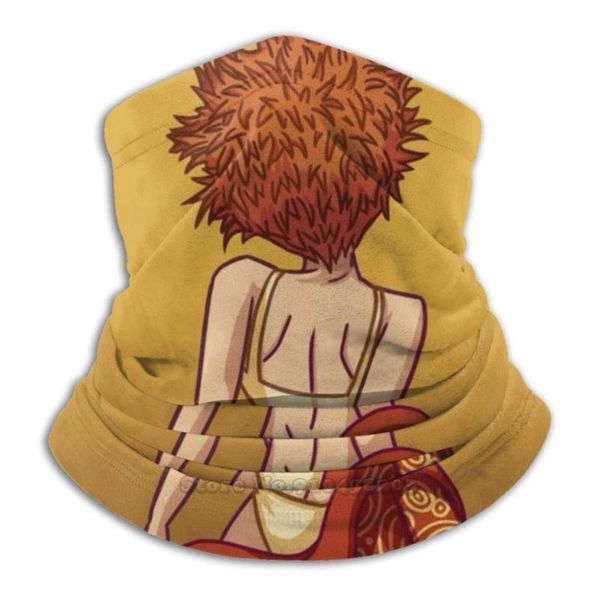 

scarves mylÃ¨ne farmer - avant que l'ombre... ( live ) illustration cartoon 3d bandana face neck warmer soft fleece mask sport scarf, Blue;gray