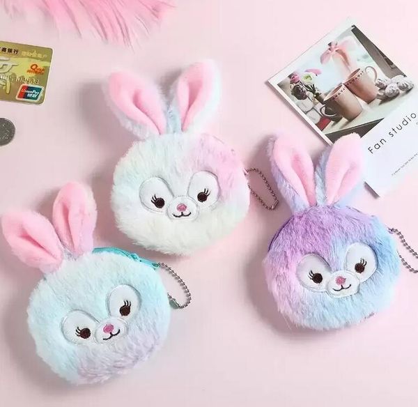 

fedex children's gift backpack cartoon cute party favor bunny children's toy coin purse girl earphone storage bag