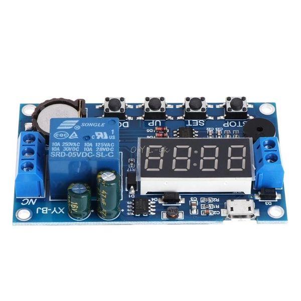 

timers trigger cycle timer delay switch 12v 24v relay module 24h timing control
