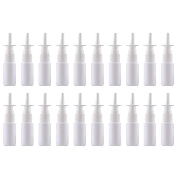 

storage bottles & jars 200pcs 10ml nasal sprayer bottle fine mist sprayers atomizers travel
