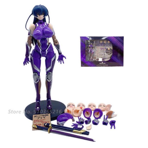 

native taimanin asagi igawa movable ninja yukikaze rinko akiyama pole dance pvc action figure anime figure model toys collection aa220311