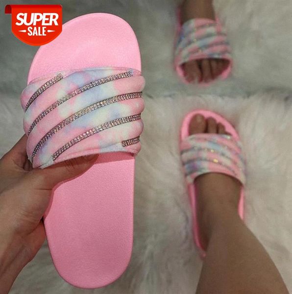 

women's flat shoes gladiator sandals women 2021 pink flat heel rinestone women's sandals casual ankle beach shoes woman big size #, Black
