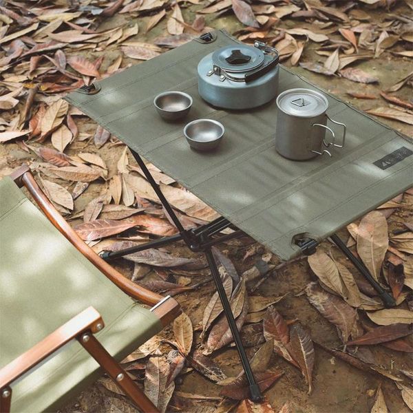 

camp furniture outdoor camping table portable foldable deskstrong tables climbing picnic hiking folding load-bearing ultralight aluminium e9